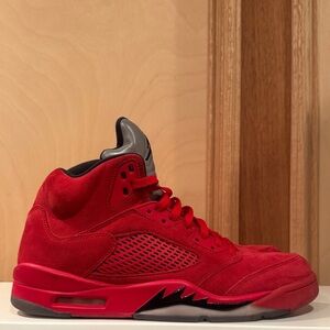 Jordan 5 Red Suede size 12